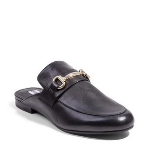 NWT Steve Madden kandi black leather loafer